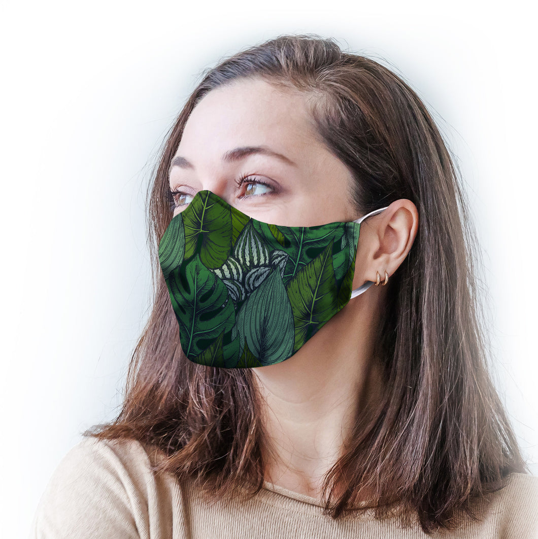 Foliage Protective Reusable Face Mask