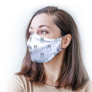 French Bulldog Protective Reusable Face Mask