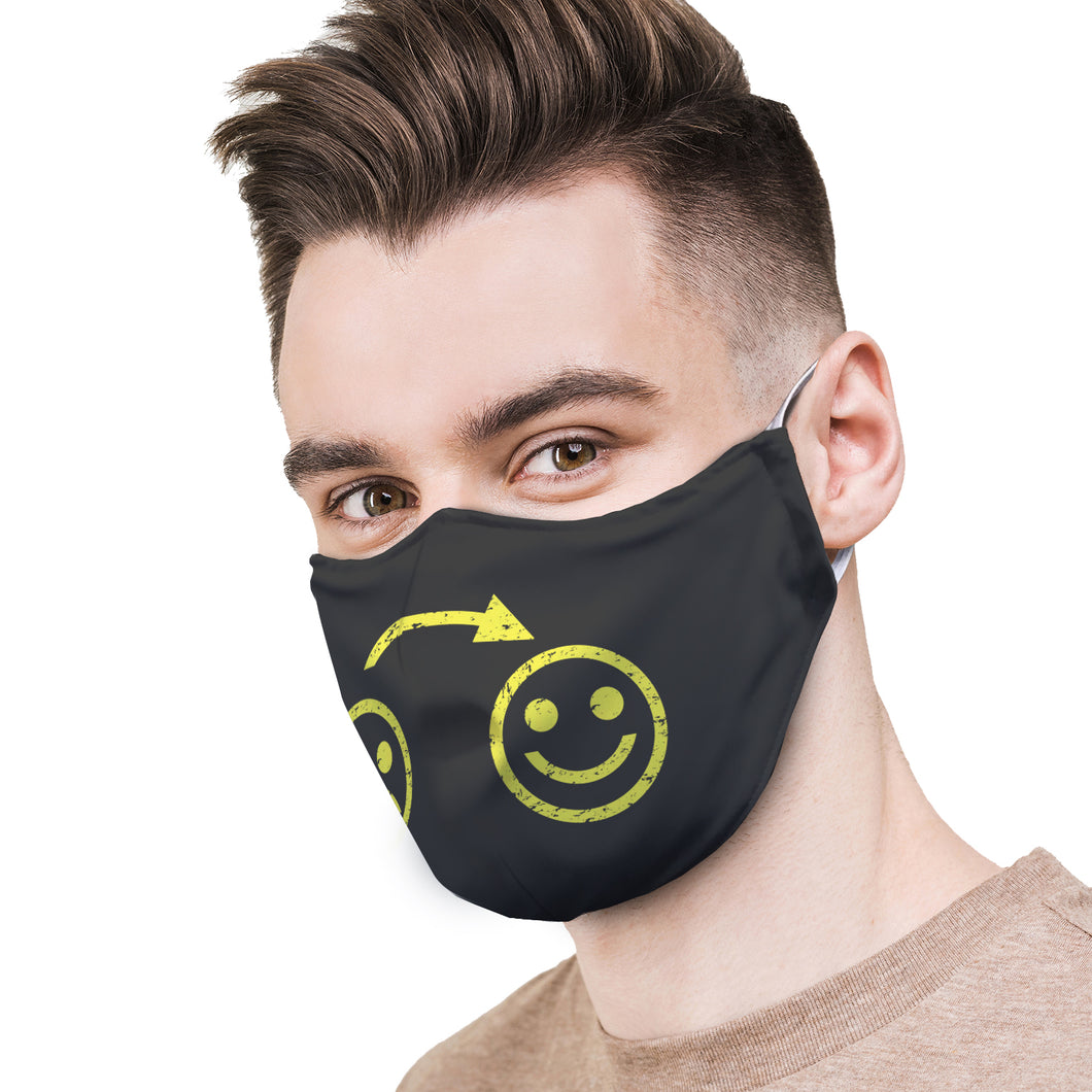 Sad-Happy Protective Reusable Face Mask