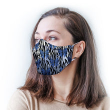 Load image into Gallery viewer, Zebra Bows Protective Reusable Face Mask