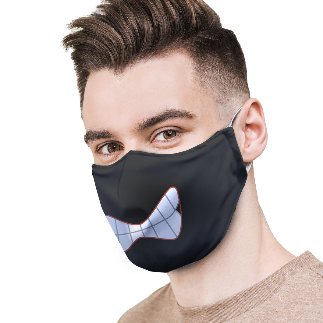 Cheesy Grin Protective Reusable Face Mask