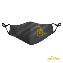 Load image into Gallery viewer, American and Gadsden Flag Protective Reusable Face Mask