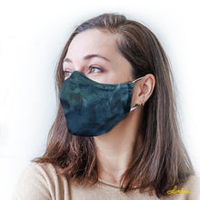 Load image into Gallery viewer, Green Marble Protective Reusable Face Mask