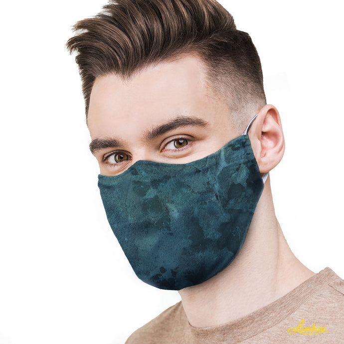 Green Marble Protective Reusable Face Mask