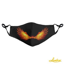 Load image into Gallery viewer, Wings on Fire Protective Reusable Face Mask