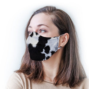 Cow Protective Reusable Face Mask