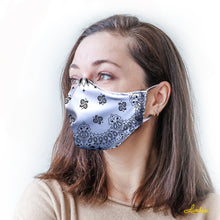 Load image into Gallery viewer, White Bandana Protective Reusable Face Mask