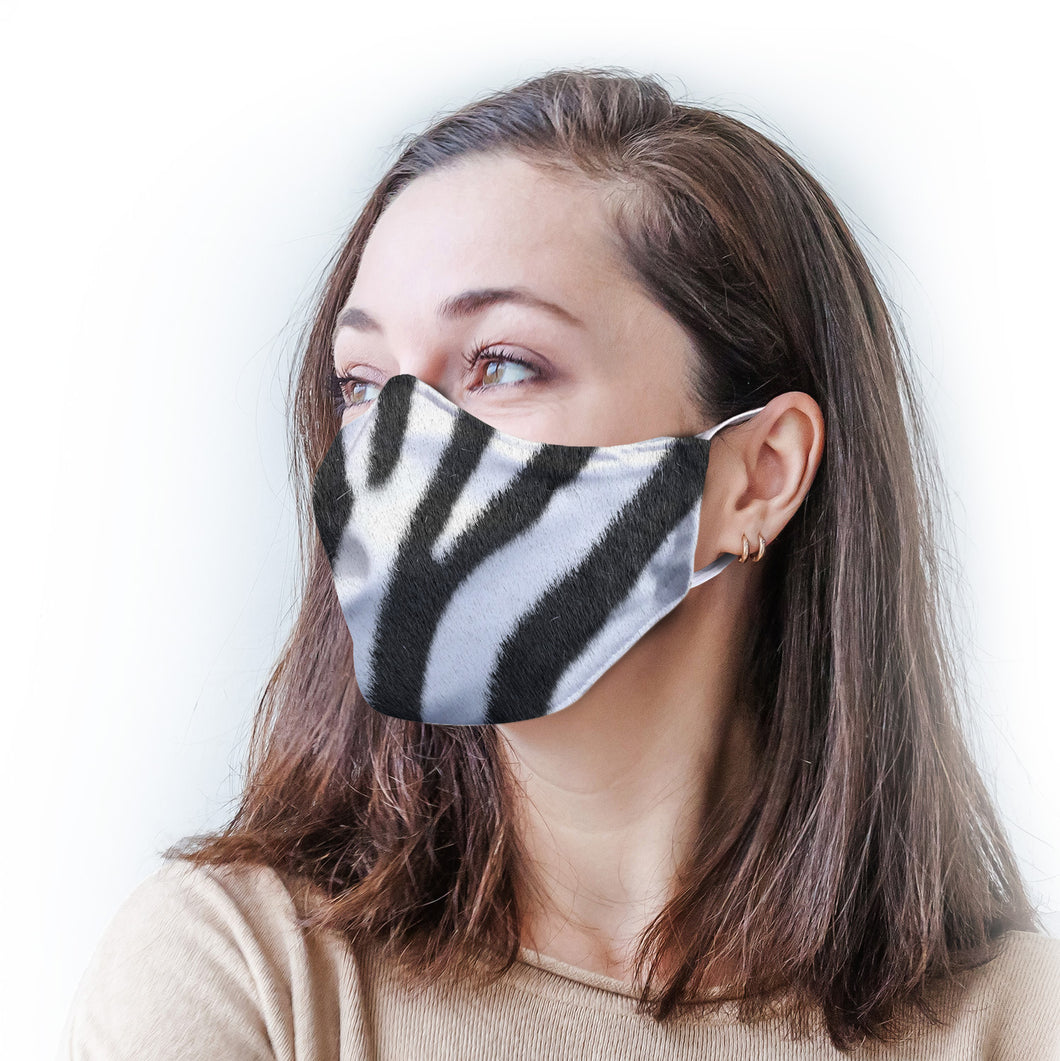 Zebra Protective Reusable Face Mask