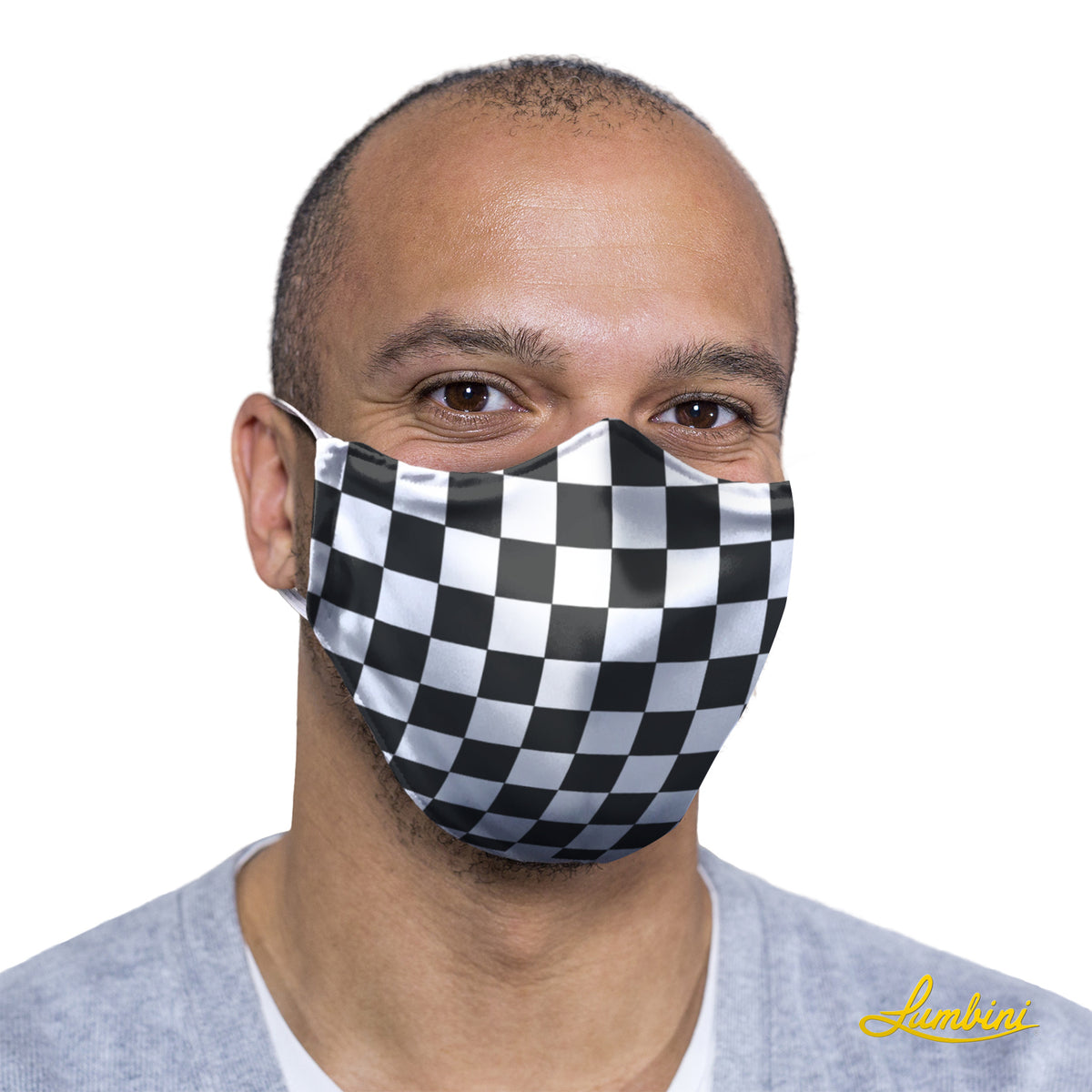 Checkered Protective Reusable Face Mask – Lumbini Graphics