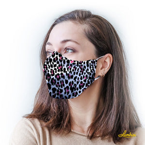 Pink Leopard Protective Reusable Face Mask