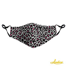 Load image into Gallery viewer, Pink Leopard Protective Reusable Face Mask