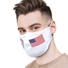 Load image into Gallery viewer, I Heart Police with Flag Protective Reusable Face Mask