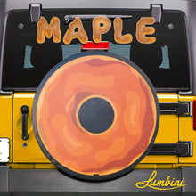 Load image into Gallery viewer, Maple Donut Funny Custom Spare Tire Cover