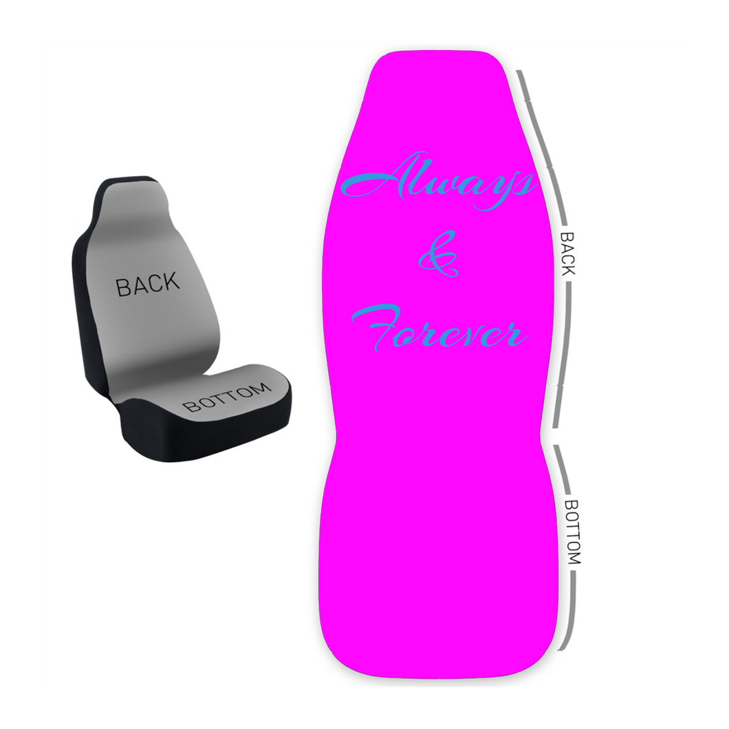 Design Your Own 50/50 Bucket Seat Cover