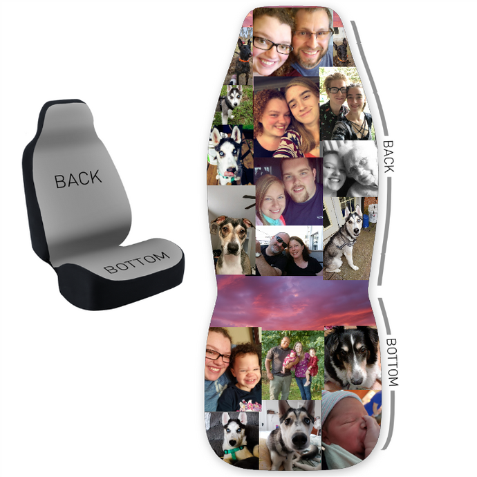 Design Your Own 50/50 Bucket Seat Cover