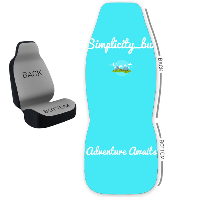 Design Your Own 50/50 Bucket Seat Cover