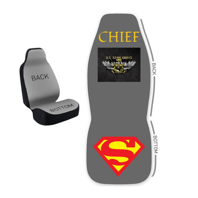 Design Your Own 50/50 Bucket Seat Cover