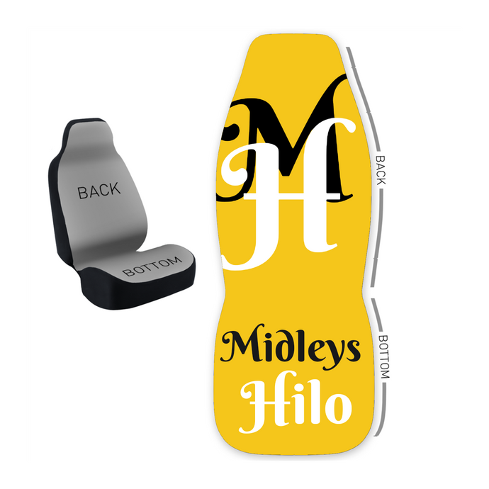 Design Your Own 50/50 Bucket Seat Cover