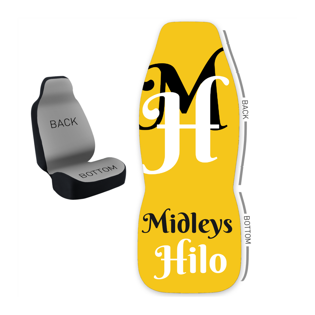 Design Your Own 50/50 Bucket Seat Cover