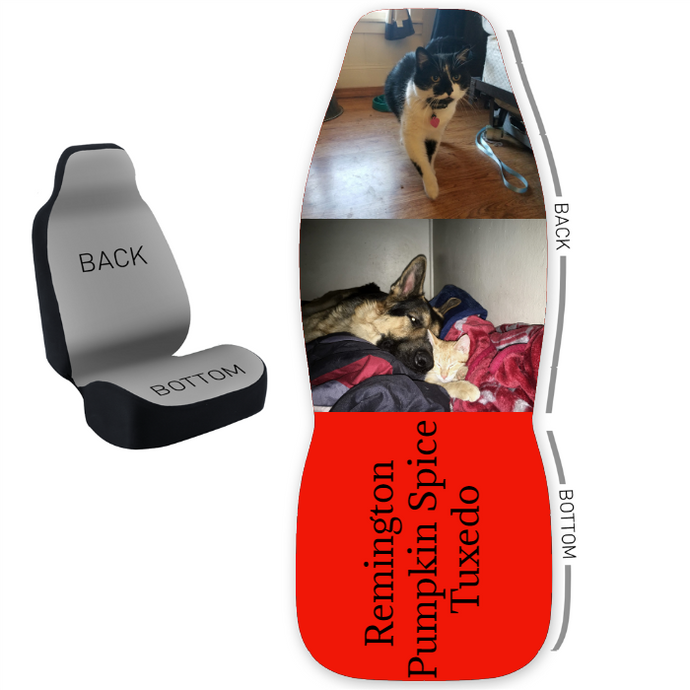 Design Your Own 50/50 Bucket Seat Cover