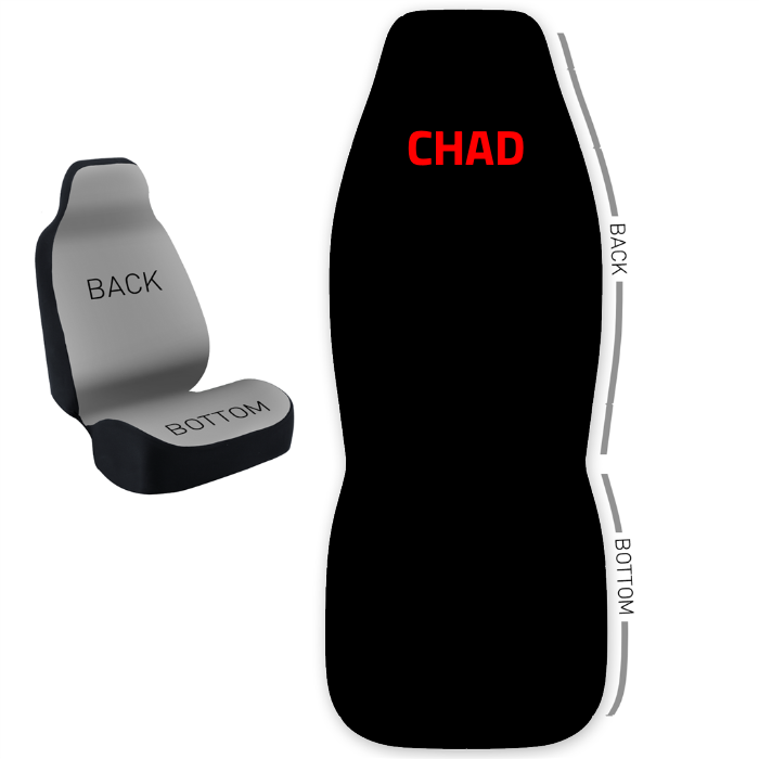 Design Your Own 50/50 Bucket Seat Cover