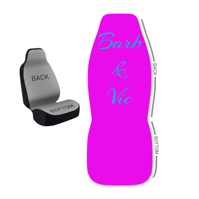 Design Your Own 50/50 Bucket Seat Cover