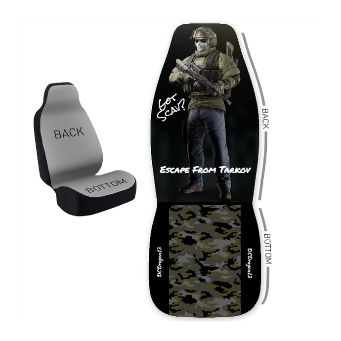 Design Your Own 50/50 Bucket Seat Cover