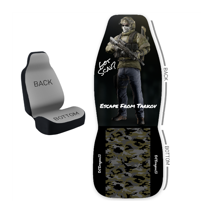 Design Your Own 50/50 Bucket Seat Cover