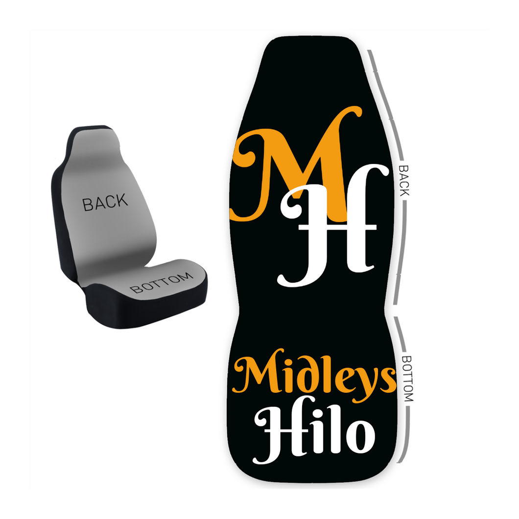 Design Your Own 50/50 Bucket Seat Cover