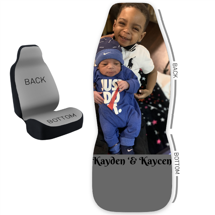 Design Your Own 50/50 Bucket Seat Cover