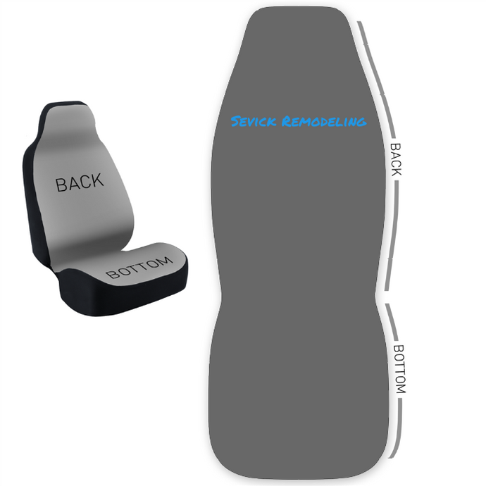 Design Your Own 50/50 Bucket Seat Cover