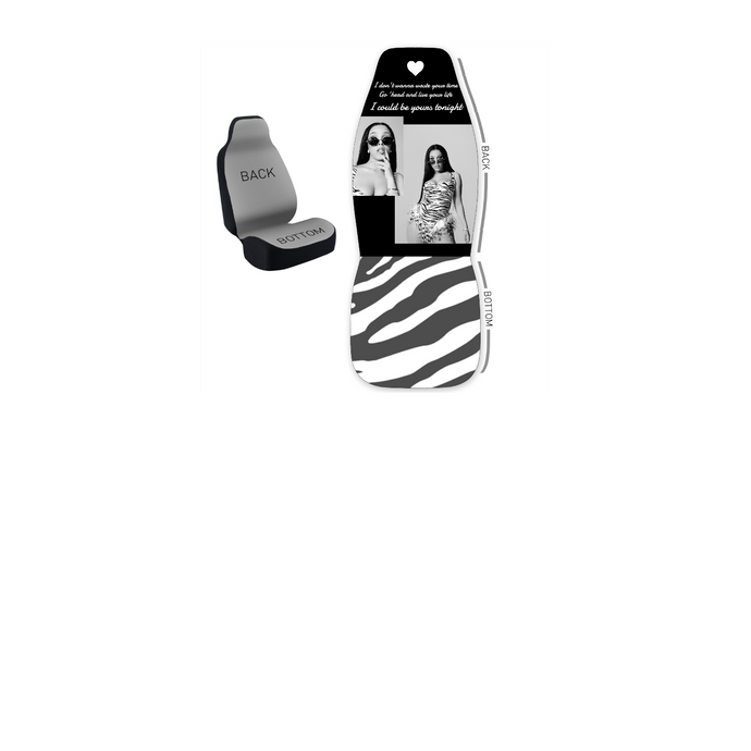 Design Your Own 50/50 Bucket Seat Cover