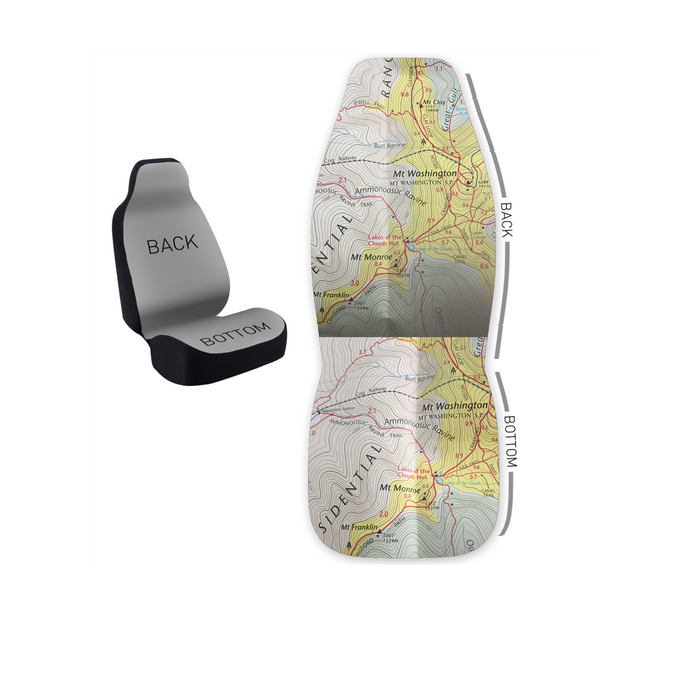 Design Your Own 50/50 Bucket Seat Cover