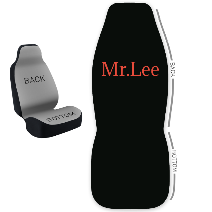 Design Your Own 50/50 Bucket Seat Cover