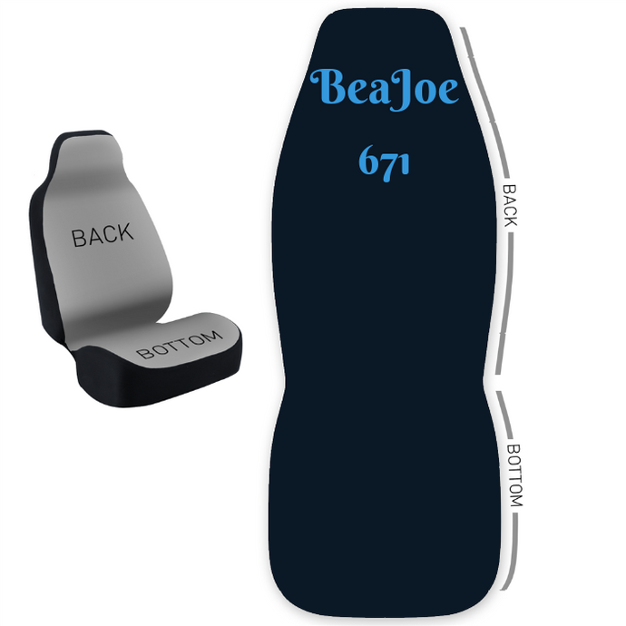 Design Your Own 50/50 Bucket Seat Cover