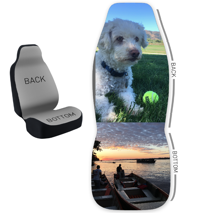 Design Your Own 50/50 Bucket Seat Cover