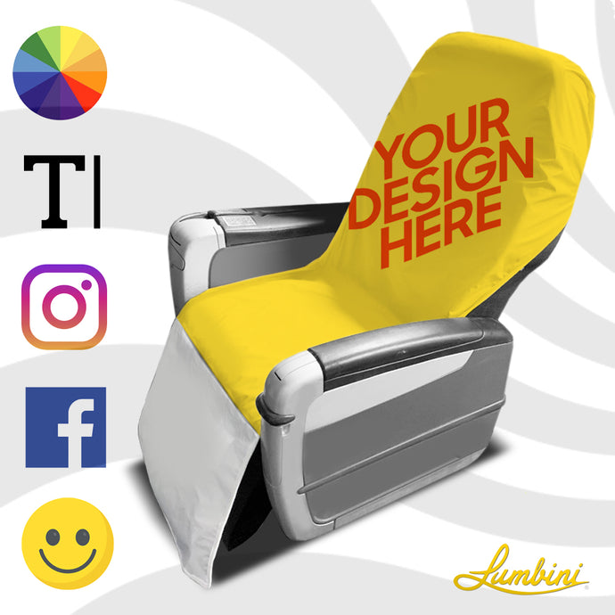 Design Your Own Travel Seat Barrier for Plane, Train, Rideshare, Subway Seat Protection