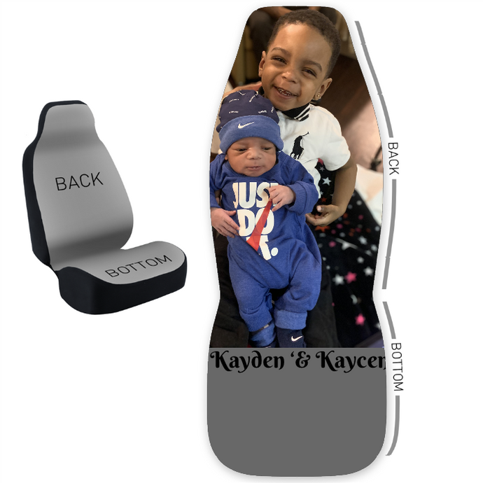 Design Your Own 50/50 Bucket Seat Cover