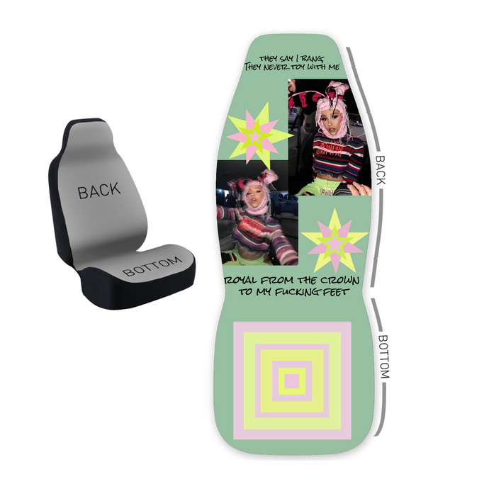 Design Your Own 50/50 Bucket Seat Cover